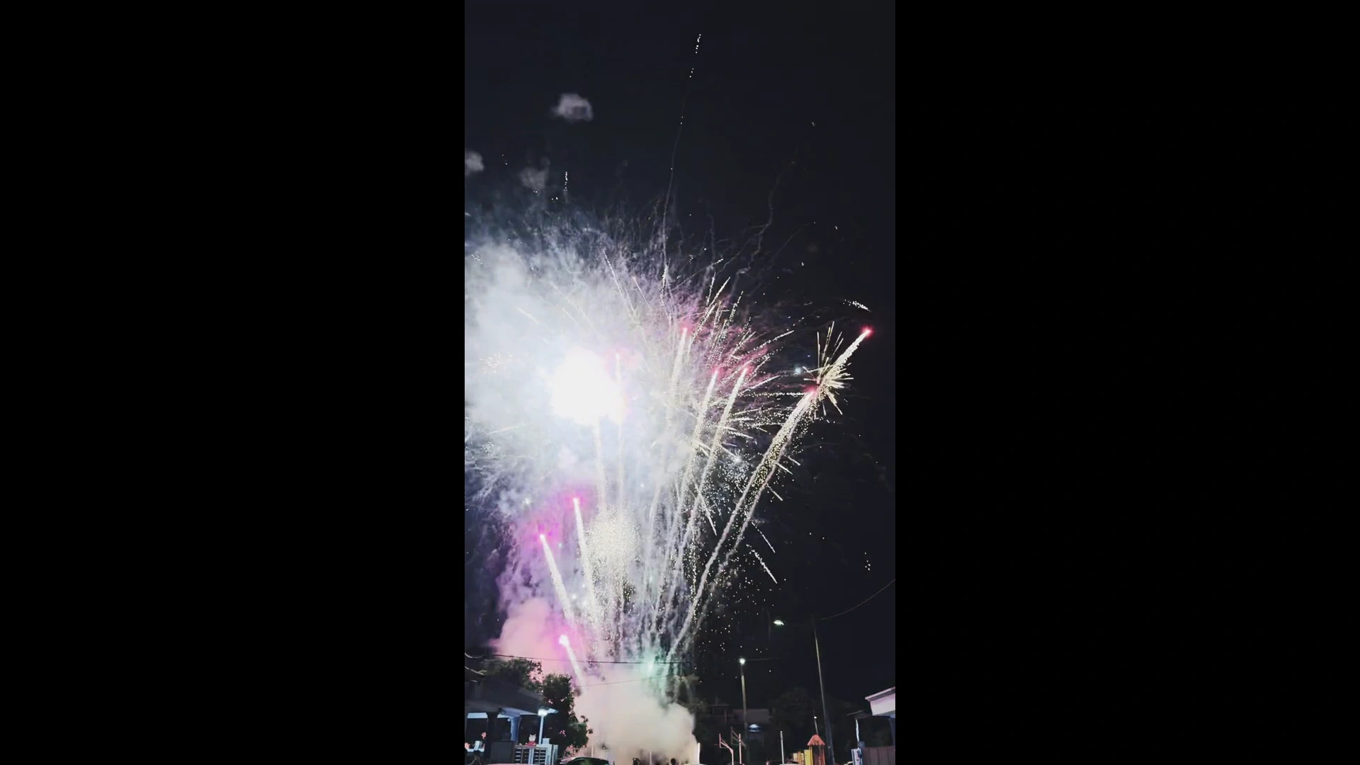 Pink-gold finale
